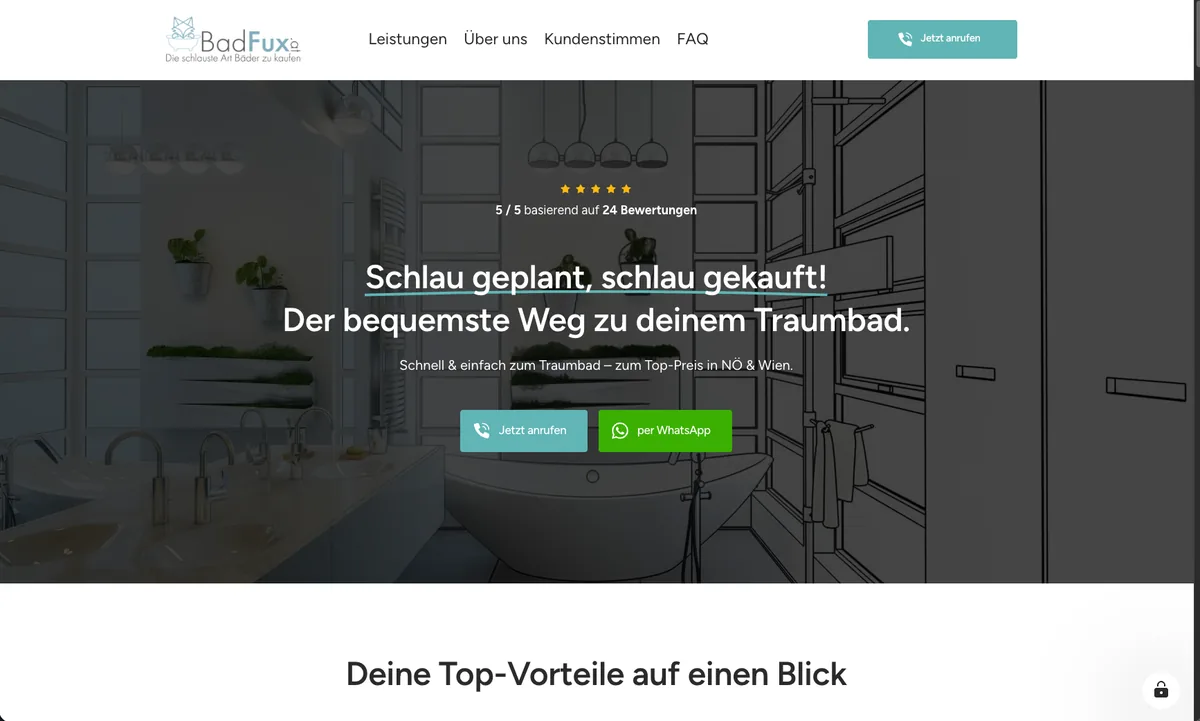 BadFux.at neue optimierte Website